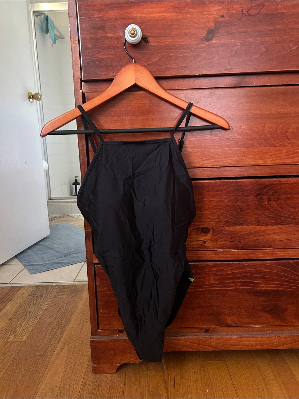 summersalt Black One-Piece Swimsuit